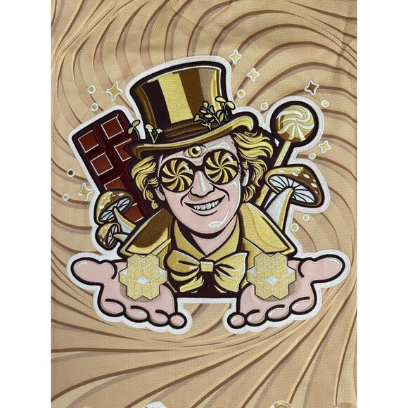 Limited Edition "COME WITH ME" Hockey Jersey Willy Wonka Golden Ticket Exclusive - Picture 3 of 8